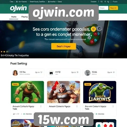 ojwin.com transforma experiência de jogos online